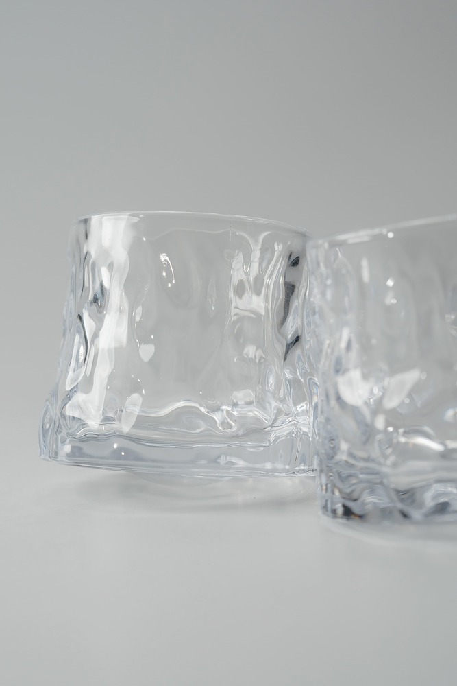 Комплект стаканов для виски Прозрачный Стаканы Стеклянная посуда Для дома Бокалы для виски Бокалы и фужеры Посуда для напитков HoReCa