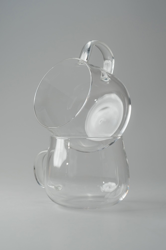 Кружка комплект Прозрачный Кружки Столовая посуда Столовая Для дома Кружки Чашки и кружки Посуда для напитков HoReCa