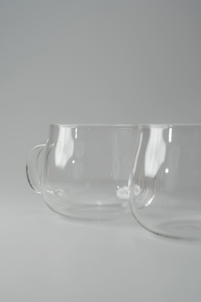 Кружка комплект Прозрачный Кружки Столовая посуда Столовая Для дома Кружки Чашки и кружки Посуда для напитков HoReCa