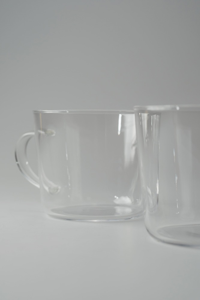 Кружка комплект Прозрачный Кружки Столовая посуда Столовая Для дома Кружки Чашки и кружки Посуда для напитков HoReCa