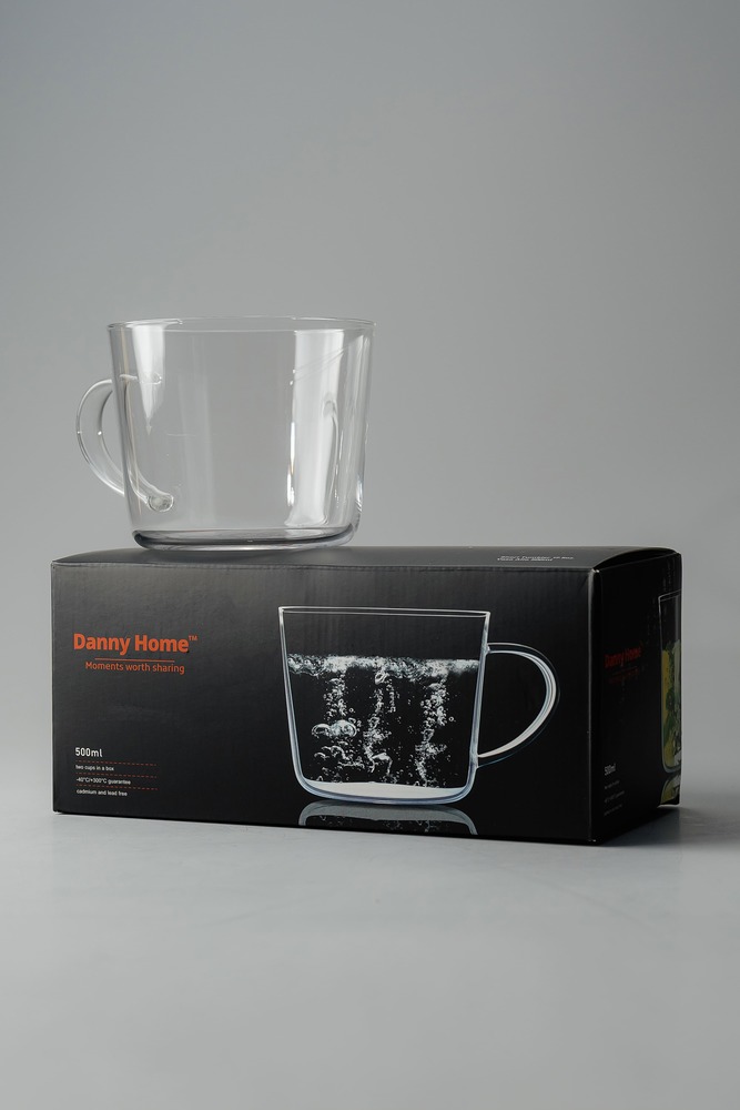 Кружка комплект Прозрачный Кружки Столовая посуда Столовая Для дома Кружки Чашки и кружки Посуда для напитков HoReCa