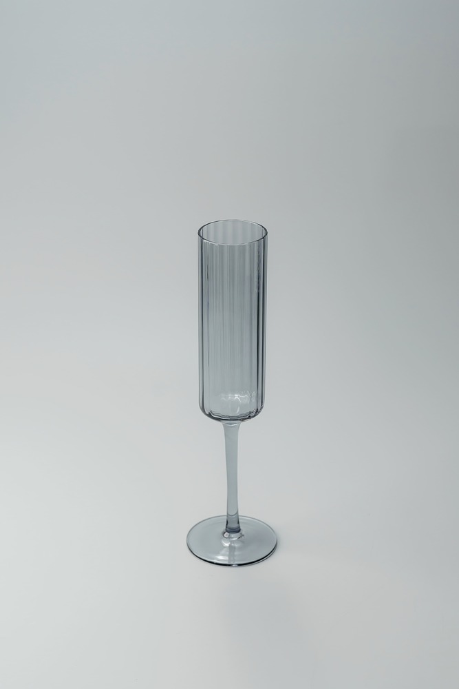 Комплект бокалов Серый Бокалы Стеклянная посуда Для дома Фужеры для шампанского Бокалы и фужеры Посуда для напитков HoReCa