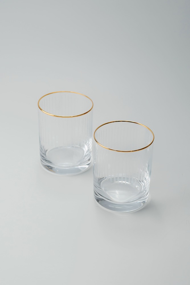 Комплект стаканов Прозрачный Стаканы Стеклянная посуда Для дома Олд фэшн Стаканы Посуда для напитков HoReCa