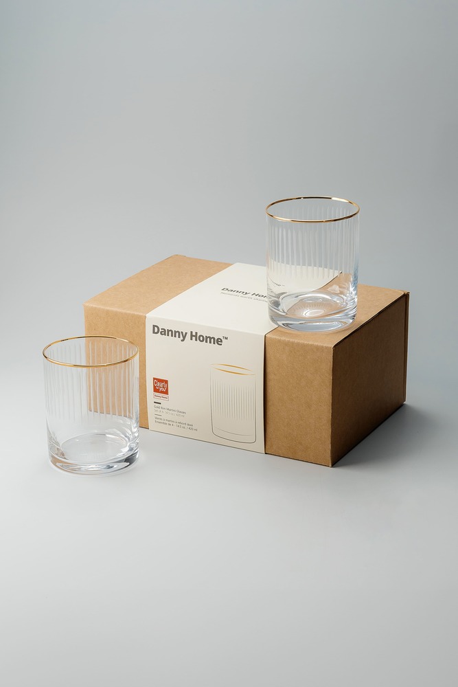 Комплект стаканов Прозрачный Стаканы Стеклянная посуда Для дома Олд фэшн Стаканы Посуда для напитков HoReCa