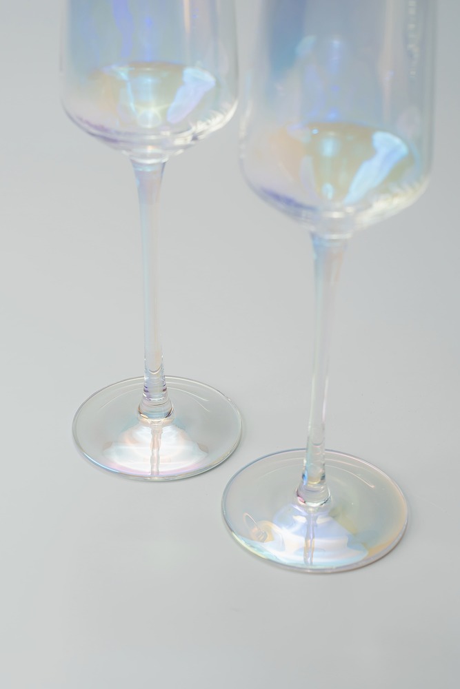 Комплект бокалов Перламутр Бокалы Стеклянная посуда Для дома Фужеры для шампанского Бокалы и фужеры Посуда для напитков HoReCa