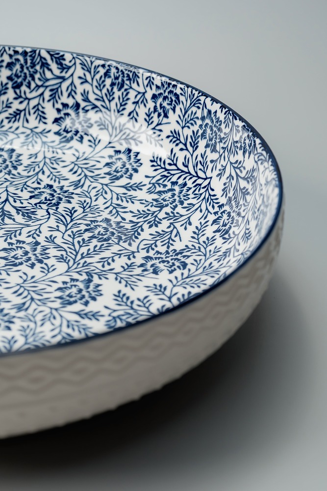 Блюдо Синий Сервировочные блюда Блюда Столовая посуда Столовая посуда и предметы сервировки HoReCa