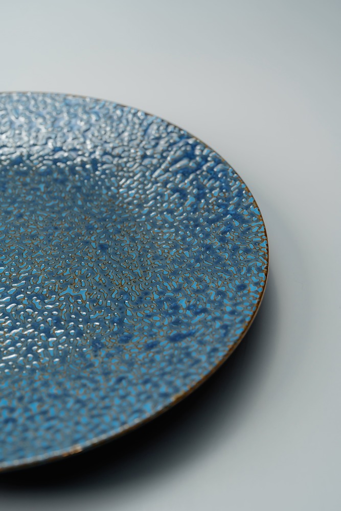 Обеденная тарелка Синий Обеденные тарелки Тарелки Столовая посуда Столовая посуда и предметы сервировки HoReCa