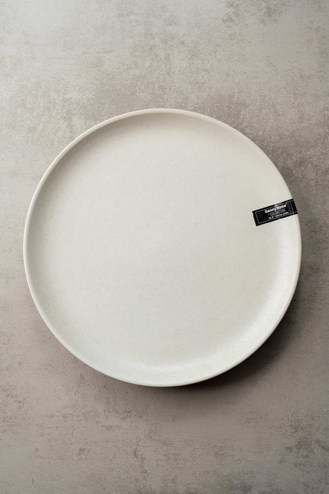 Обеденная тарелка Серый Обеденные тарелки Тарелки Столовая посуда Столовая посуда и предметы сервировки HoReCa