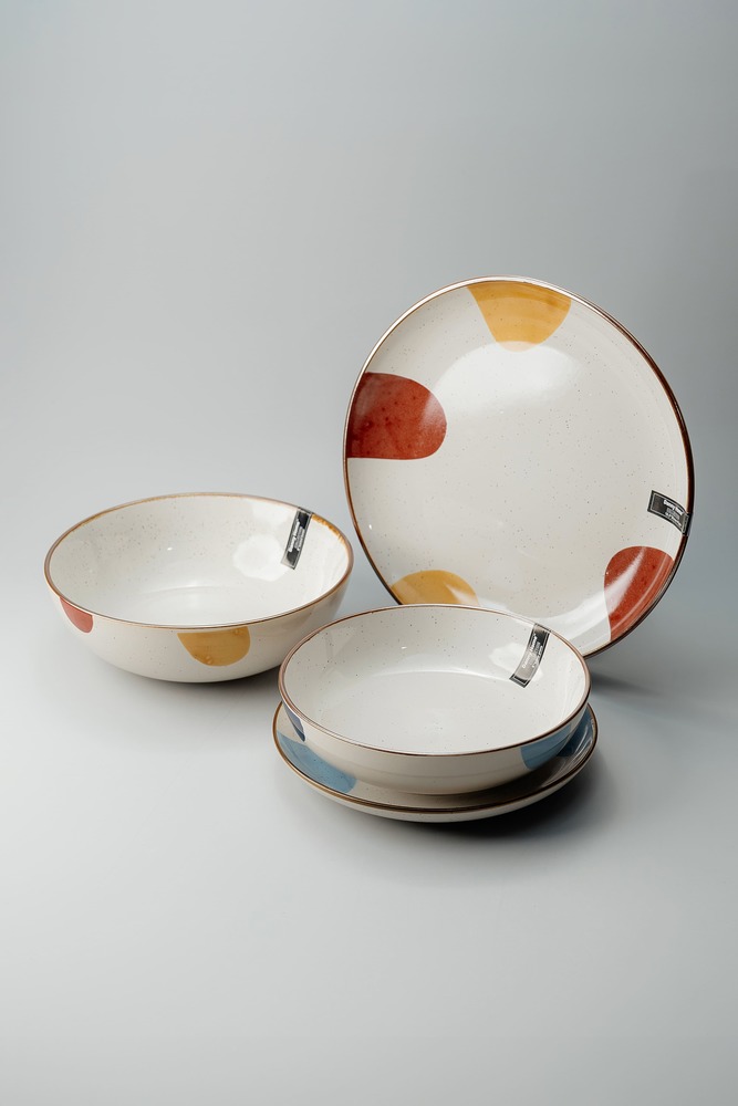 Десертная тарелка Серый Десертные тарелки Тарелки Столовая посуда Столовая посуда и предметы сервировки HoReCa