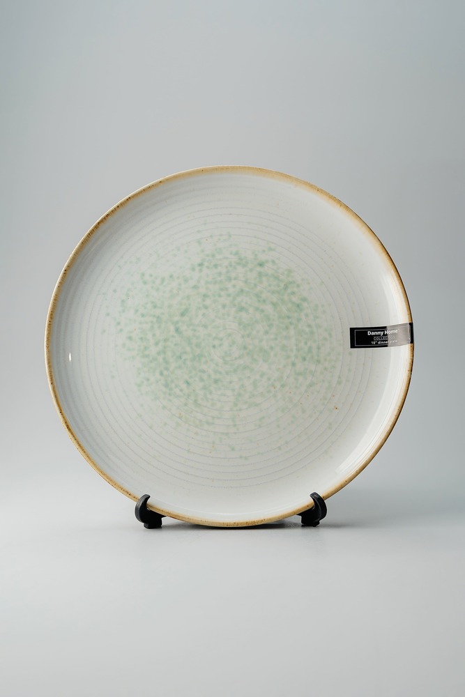 Обеденная тарелка Серый Обеденные тарелки Тарелки Столовая посуда Столовая посуда и предметы сервировки HoReCa