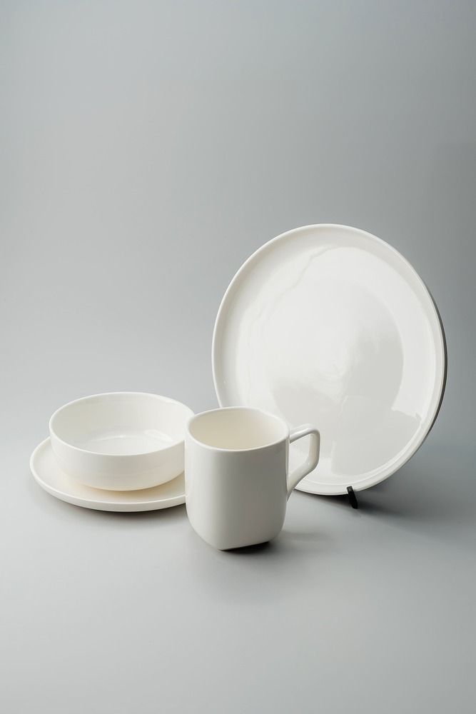 Десертная тарелка Белый Десертные тарелки Тарелки Столовая посуда Столовая посуда и предметы сервировки HoReCa