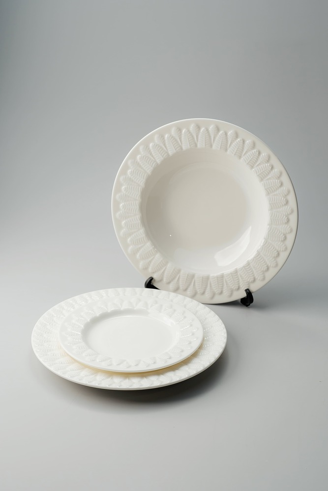 Глубокая тарелка Белый Глубокие тарелки Тарелки Столовая посуда Столовая посуда и предметы сервировки HoReCa