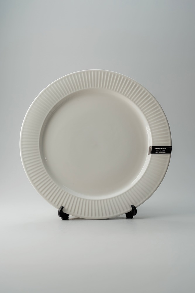 Обеденная тарелка Белый Обеденные тарелки Тарелки Столовая посуда Столовая посуда и предметы сервировки HoReCa