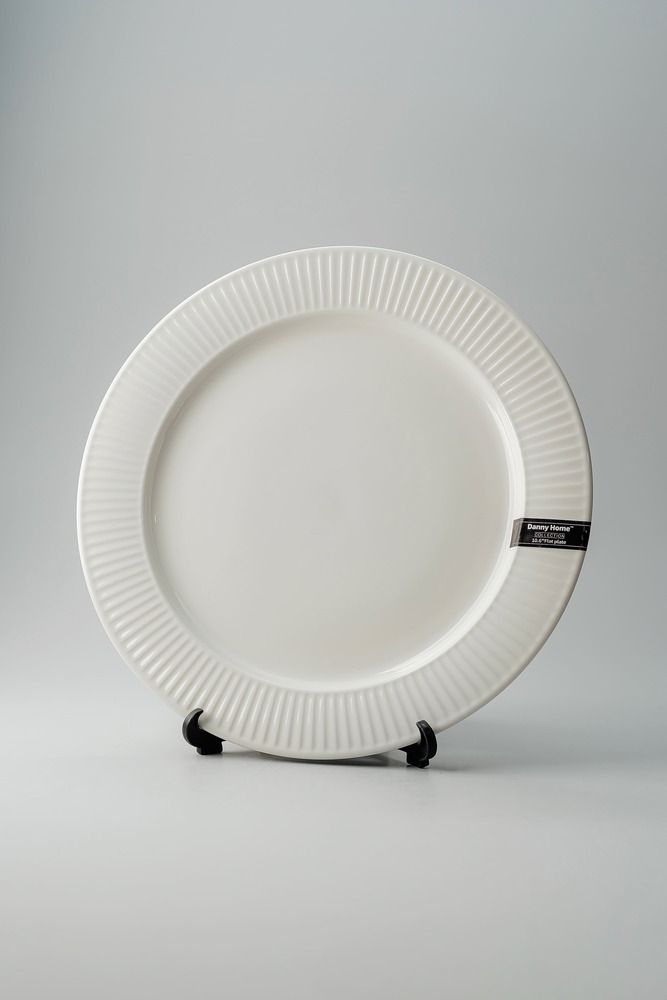 Обеденная тарелка Белый Обеденные тарелки Тарелки Столовая посуда Столовая посуда и предметы сервировки HoReCa