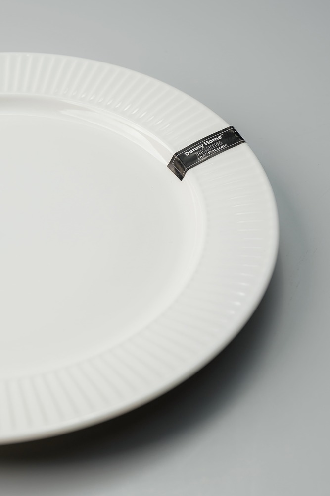 Обеденная тарелка Белый Обеденные тарелки Тарелки Столовая посуда Столовая посуда и предметы сервировки HoReCa