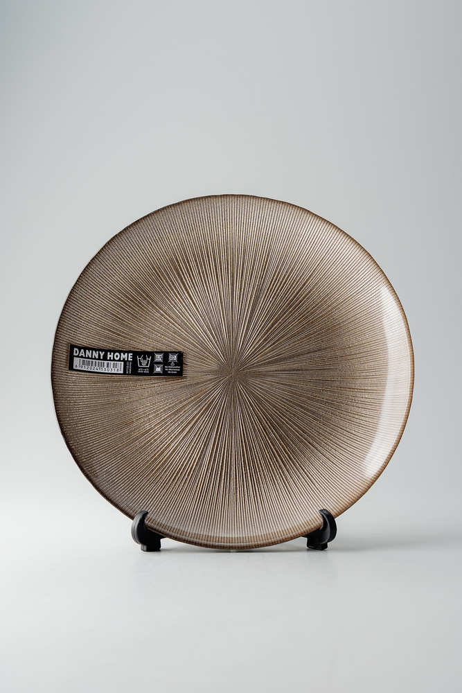 Десертная тарелка Бронза Десертные тарелки Тарелки Столовая посуда Столовая посуда и предметы сервировки HoReCa