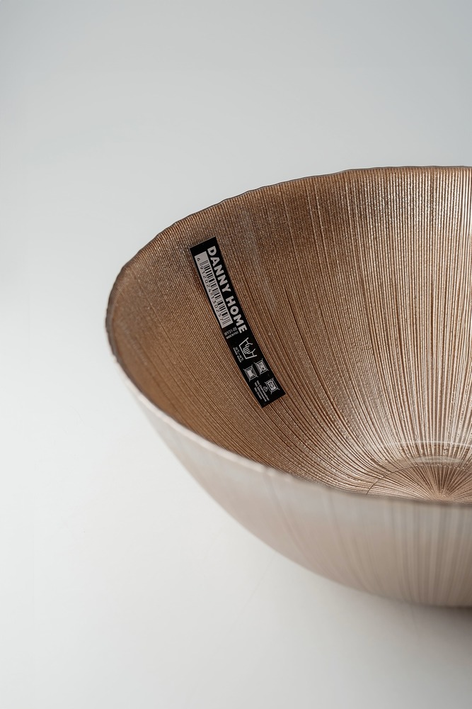 Салатница Золотой Салатники Тарелки Столовая посуда Столовая посуда и предметы сервировки HoReCa Глубокие тарелки Тарелки Столовая посуда Столовая посуда и предметы сервировки HoReCa