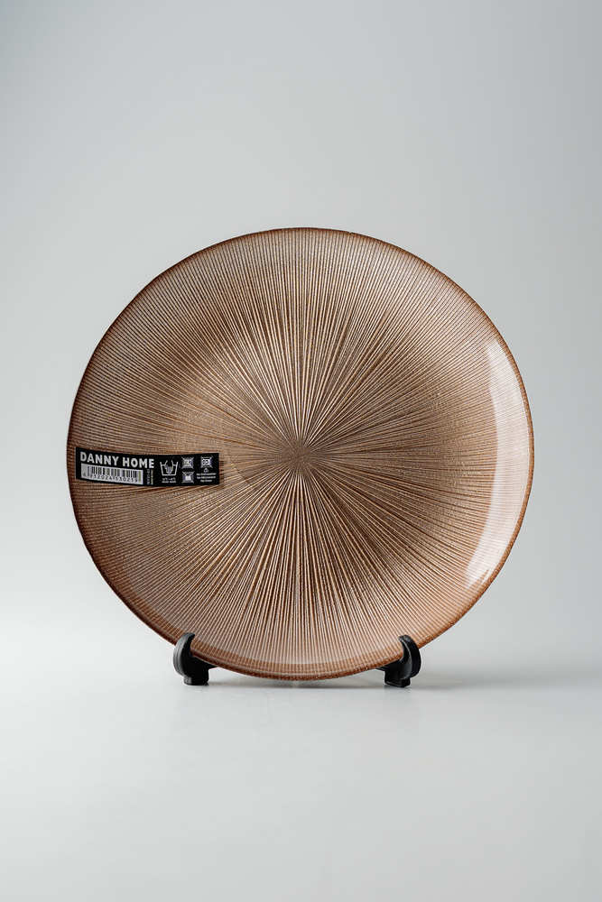 Десертная тарелка Золотой Десертные тарелки Тарелки Столовая посуда Столовая посуда и предметы сервировки HoReCa