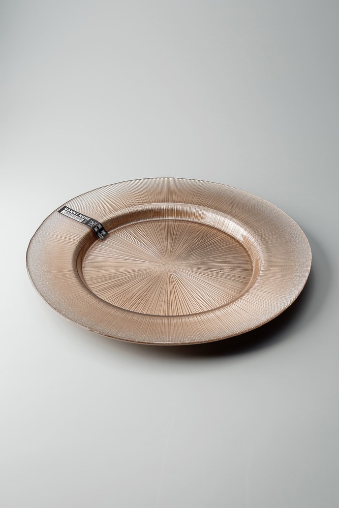 Подтарельники Золотой Сервировочные блюда Блюда Столовая посуда Столовая посуда и предметы сервировки HoReCa