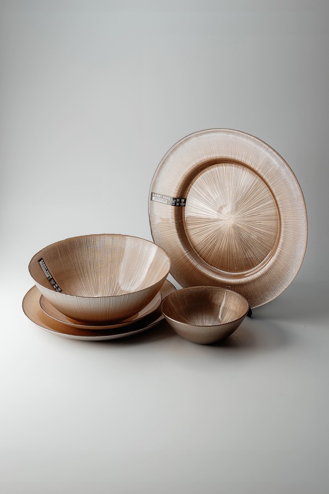 Подтарельники Золотой Сервировочные блюда Блюда Столовая посуда Столовая посуда и предметы сервировки HoReCa