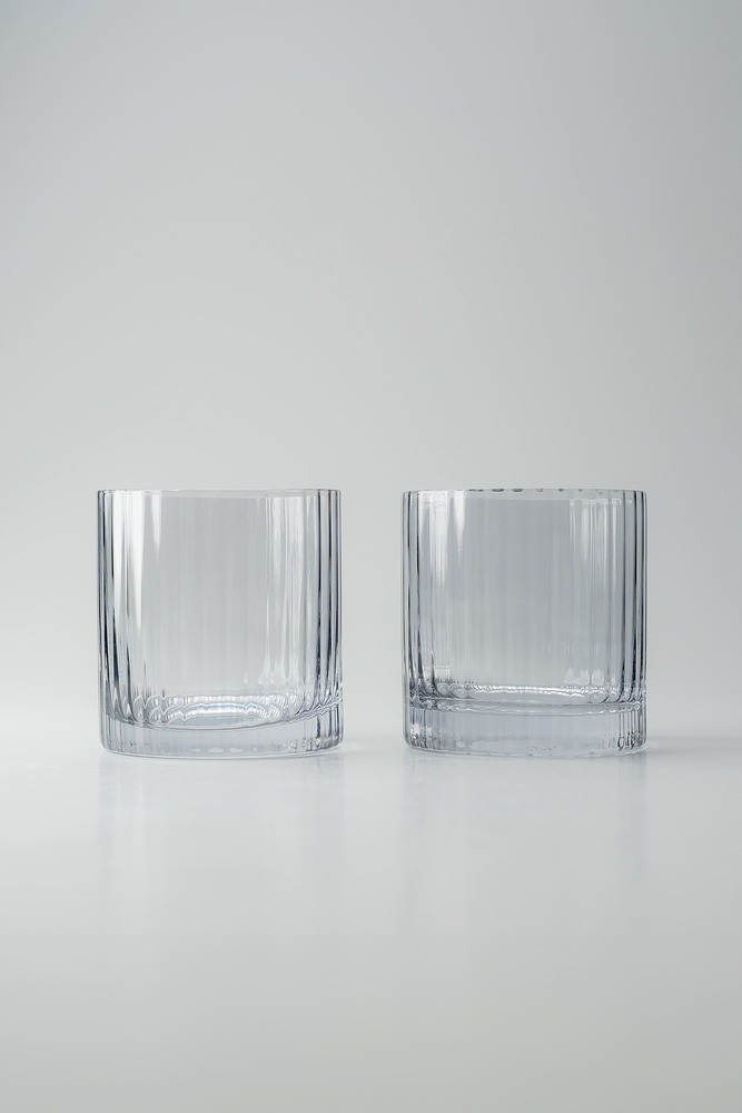 Комплект стаканов Серый Стаканы Стеклянная посуда Для дома Олд фэшн Стаканы Посуда для напитков HoReCa