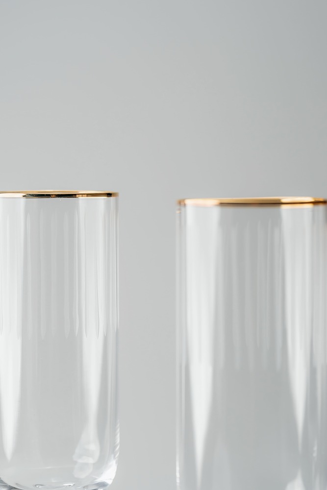 Комплект бокалов Прозрачный Бокалы Стеклянная посуда Для дома Фужеры для шампанского Бокалы и фужеры Посуда для напитков HoReCa