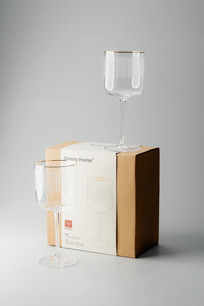 Комплект бокалов Прозрачный Бокалы Стеклянная посуда Для дома Бокалы для вина Бокалы и фужеры Посуда для напитков HoReCa