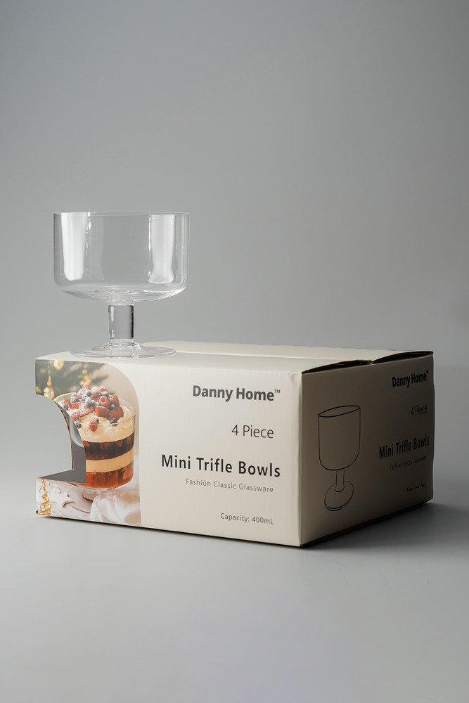 Комплект креманок Прозрачный Креманки Столовая посуда Столовая Для дома Креманки Столовая посуда Столовая посуда и предметы сервировки HoReCa