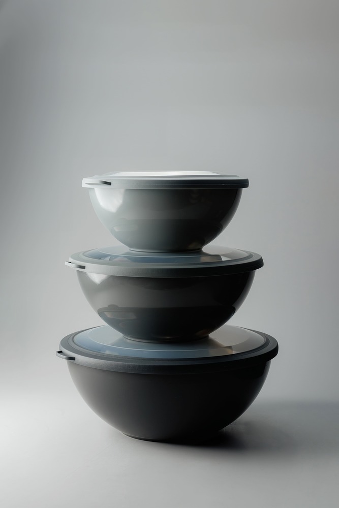 Комплект контейнеров Серый Хранение Кухня Для дома