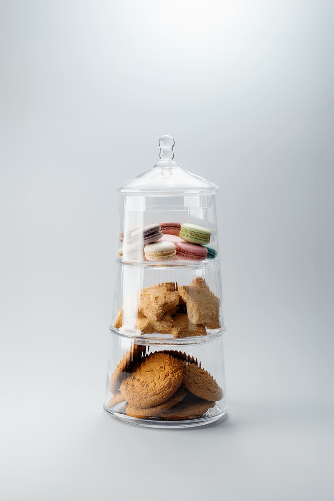 Комплект емкостей для хранения Прозрачный Хранение Кухня Для дома