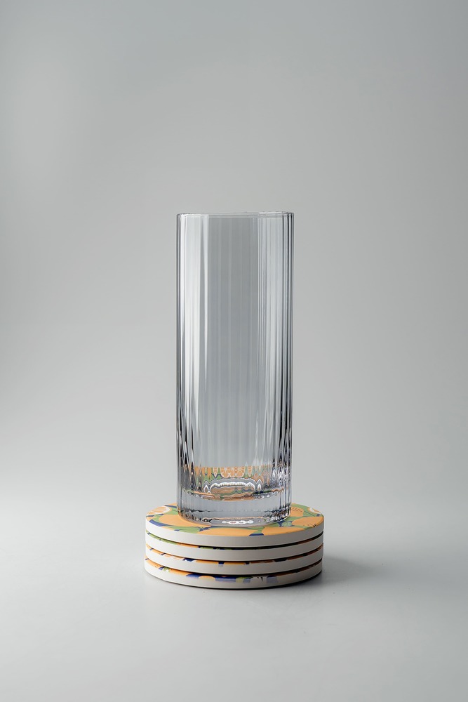 Комплект подстаканников Желтый Предметы сервировки Столовая Для дома