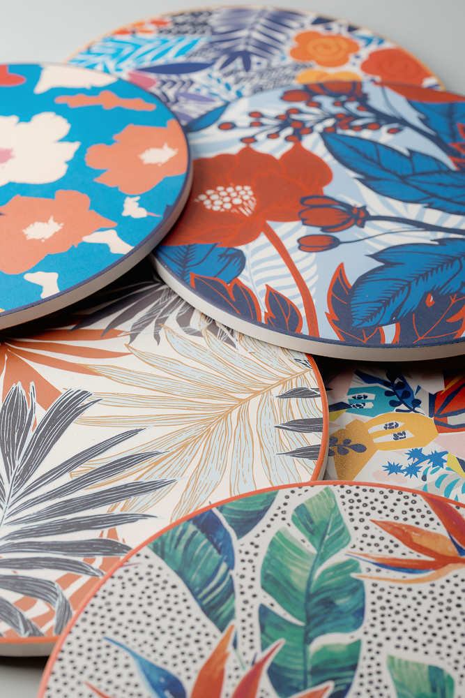 Подставка под горячее весна Оранжевый Предметы сервировки Столовая Для дома