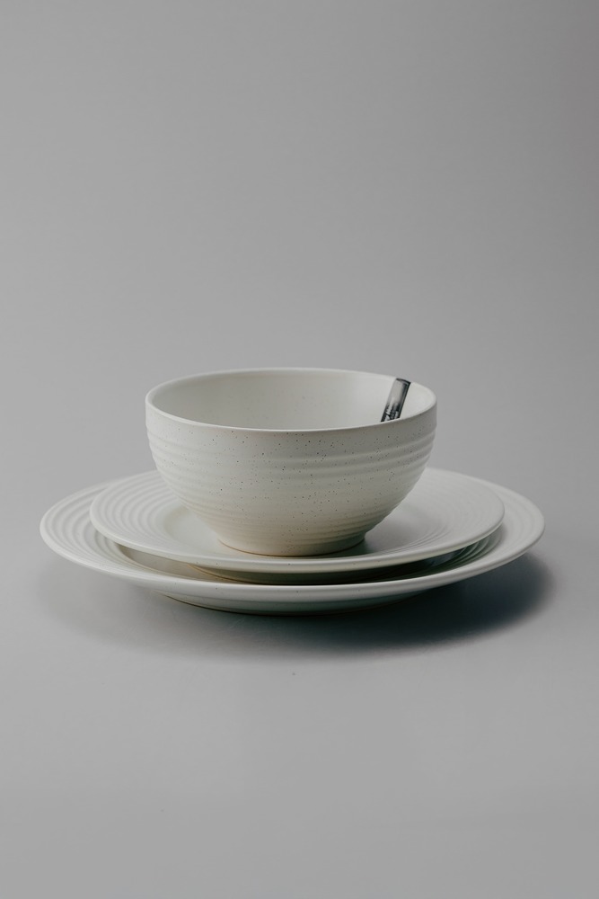 Комплект из 18 предметов на 6 персон Серый Наборы посуды Столовая посуда Столовая Для дома