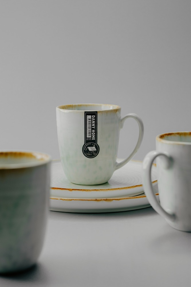 Комплект из 12 предметов на 4 персоны Бирюзовый Наборы посуды Столовая посуда Столовая Для дома