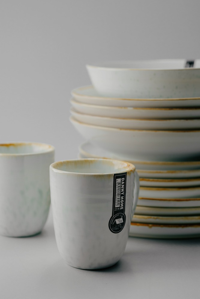 Комплект из 25 предметов на 6 персон Бирюзовый Наборы посуды Столовая посуда Столовая Для дома