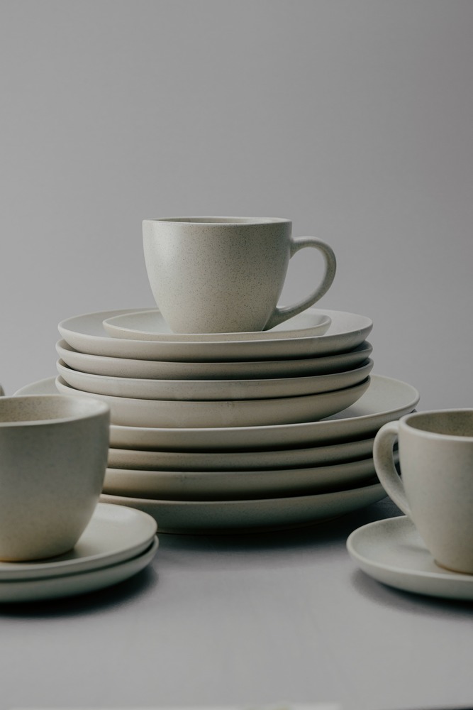 Комплект из 25 предметов на 6 персон Синий Наборы посуды Столовая посуда Столовая Для дома