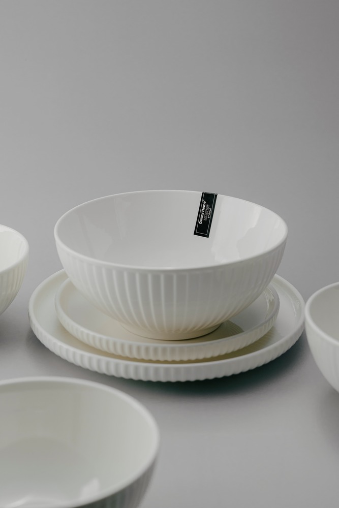 Комплект из 19 предметов на 6 персон Белый Наборы посуды Столовая посуда Столовая Для дома