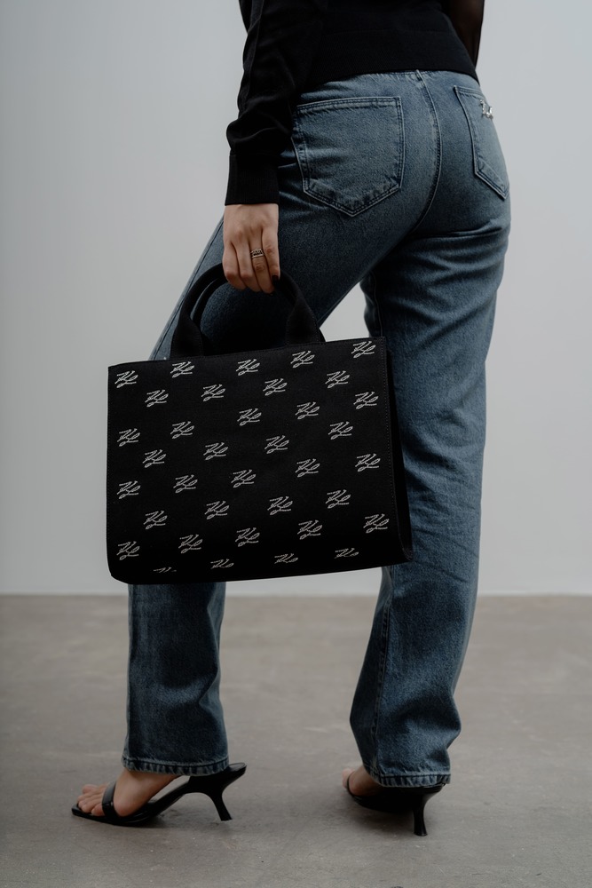 Сумка-тоут Черный Сумки-тоут Сумки Женщинам