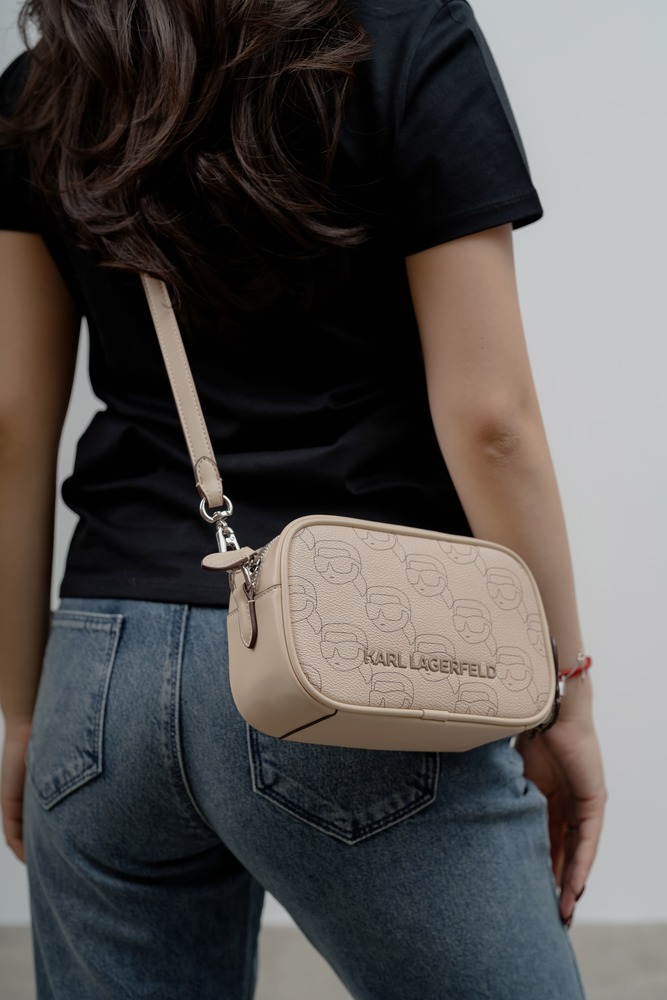 Сумка через плечо Бежевый Сумки через плечо Сумки Женщинам