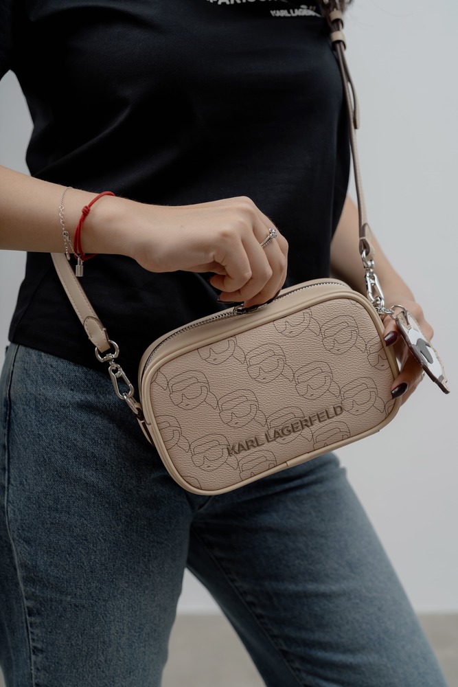 Сумка через плечо Бежевый Сумки через плечо Сумки Женщинам