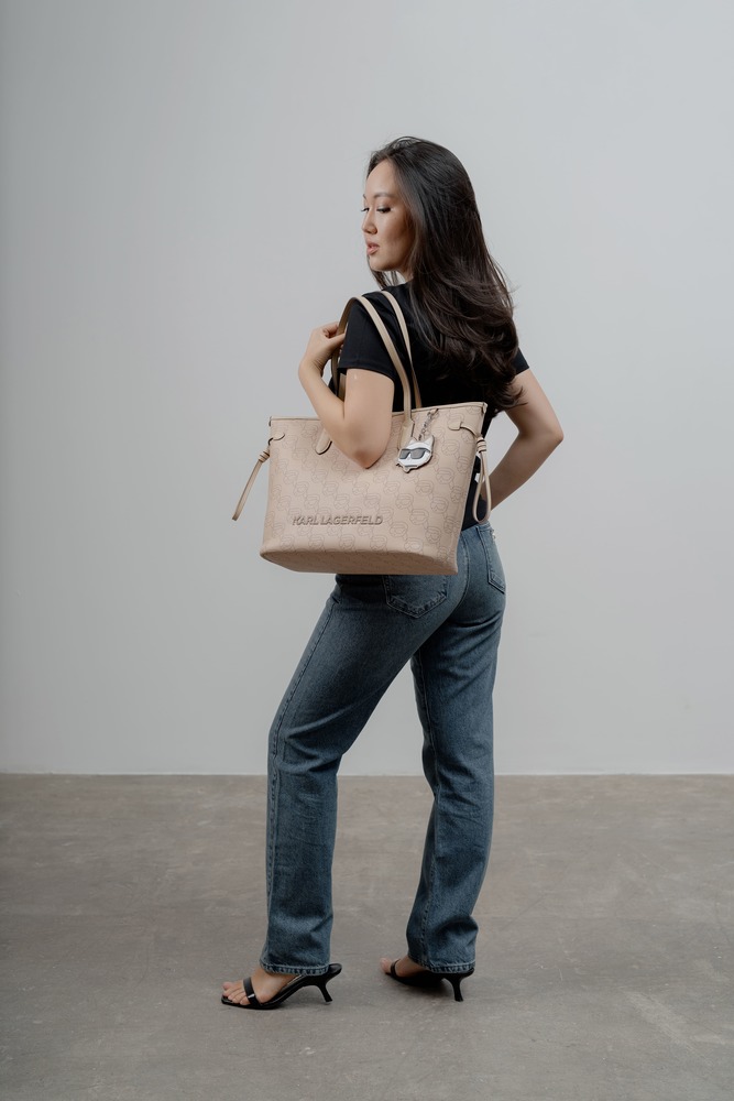 Сумка через плечо Бежевый Сумки-тоут Сумки Женщинам