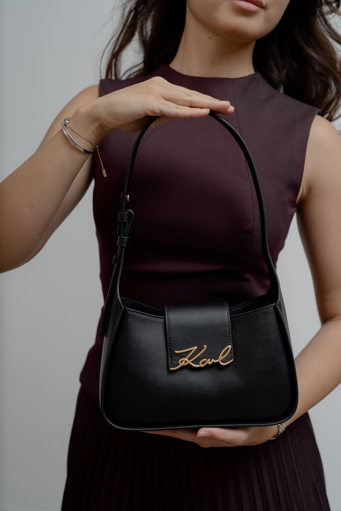 Наплечная сумка Черный Багет Сумки Женщинам