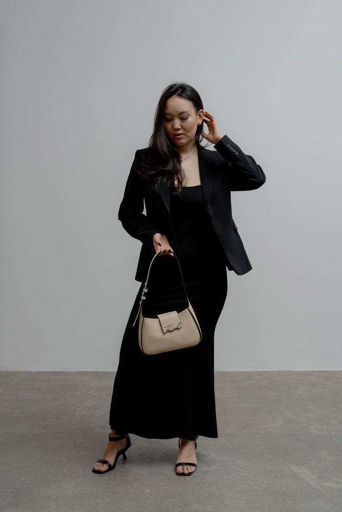 Наплечная сумка Бежевый Багет Сумки Женщинам