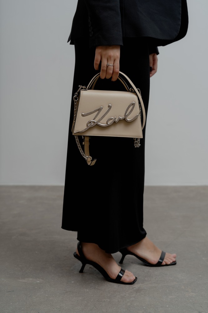 Сумка через плечо Бежевый Сумки через плечо Сумки Женщинам