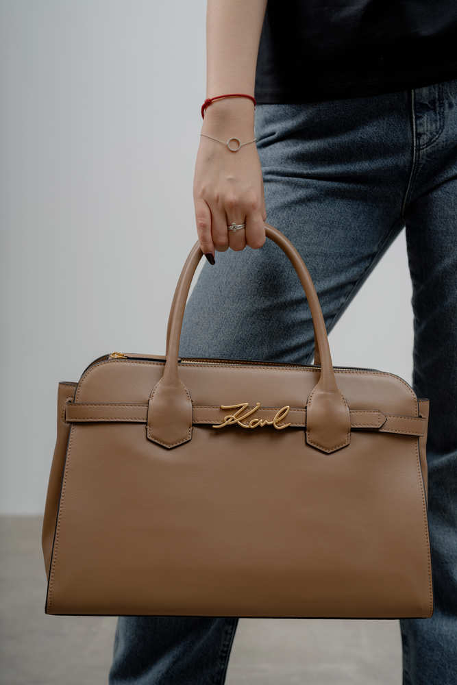 Сумка-тоут Коричневый Сумки-тоут Сумки Женщинам