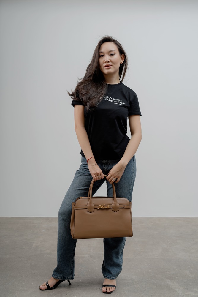 Сумка-тоут Коричневый Сумки-тоут Сумки Женщинам