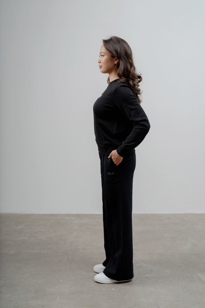 Толстовка Черный Толстовки Одежда Женщинам