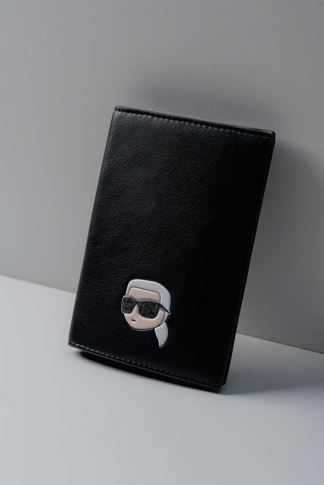 Обложка для паспорта Черный Документхолдеры Мужчинам Документхолдер Женщинам