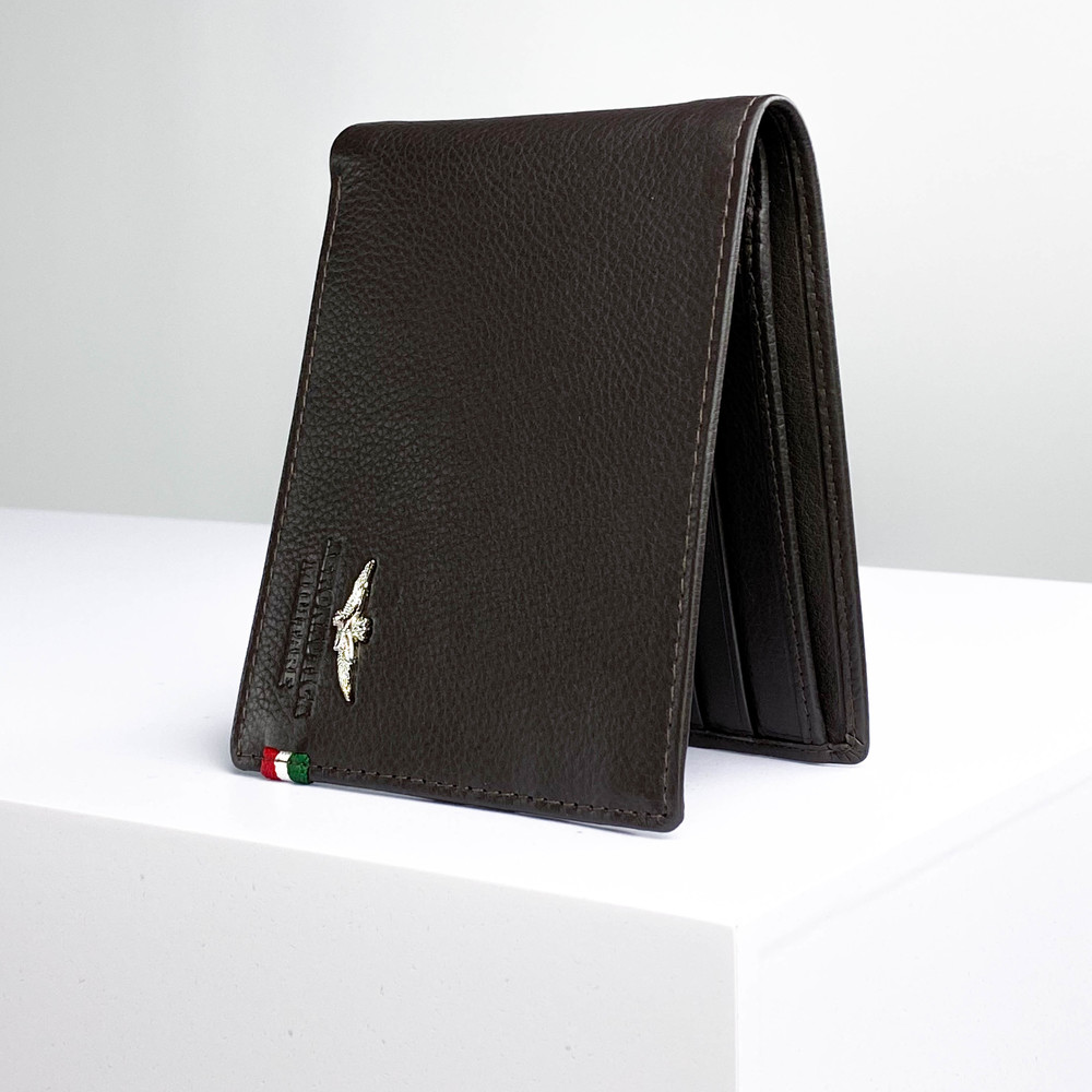 ART AM-104 Темно-коричневый Портмоне Мужчинам