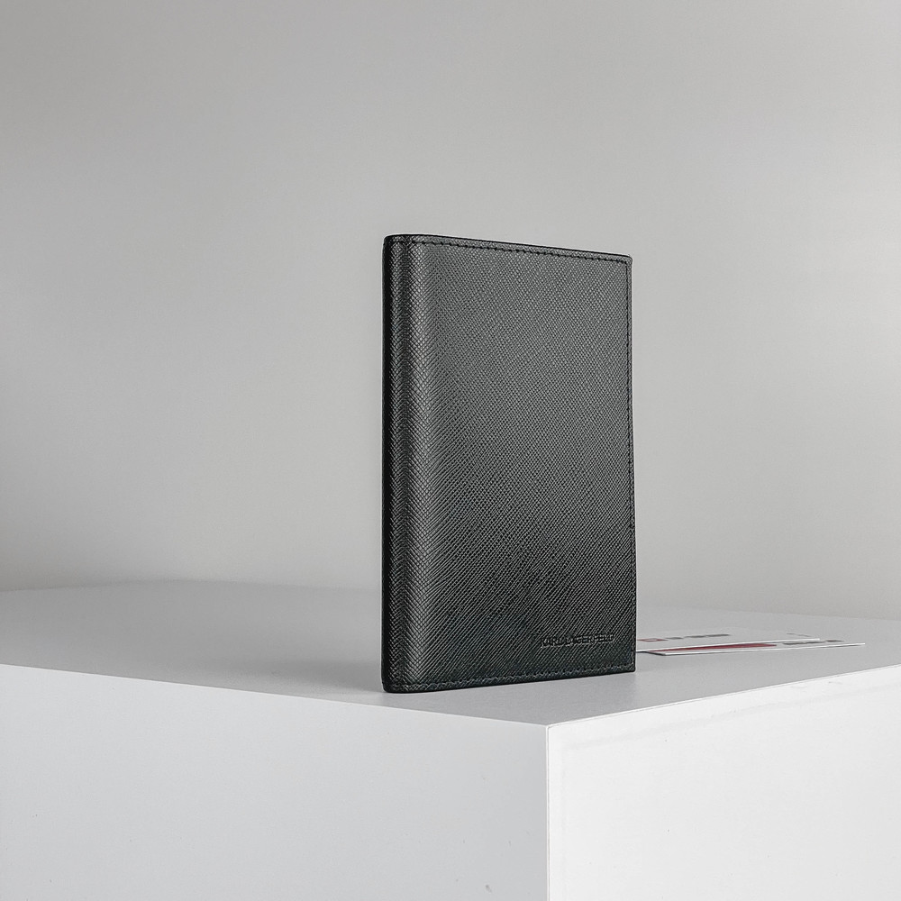 Обложка для паспорта Черный Документхолдеры Мужчинам Документхолдер Женщинам